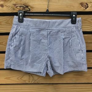 J. Crew seersucker shorts